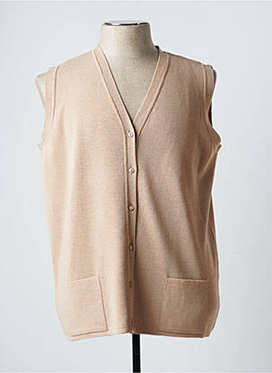 Vestă fără mâneci maro TELMAIL bărbat