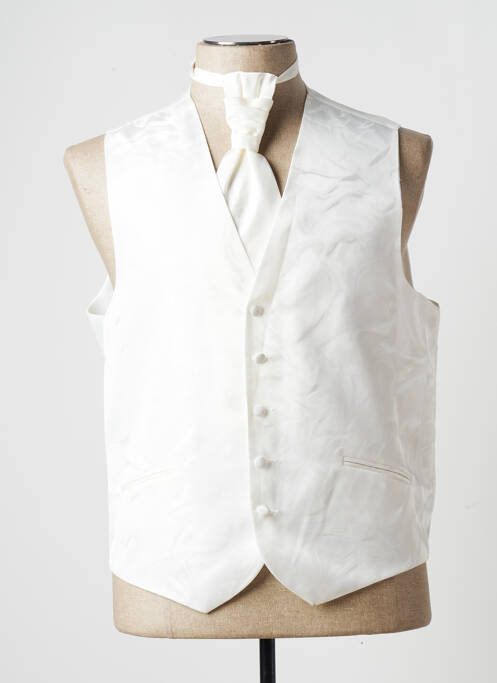 Vestă fără mâneci alb GUY LAURENT bărbat