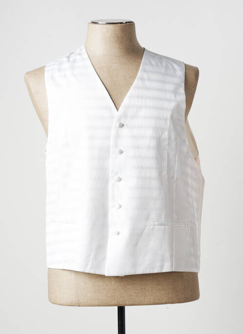 Vestă fără mâneci alb BARBERINI bărbat