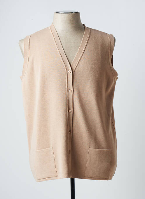 Vestă fără mâneci maro TELMAIL bărbat