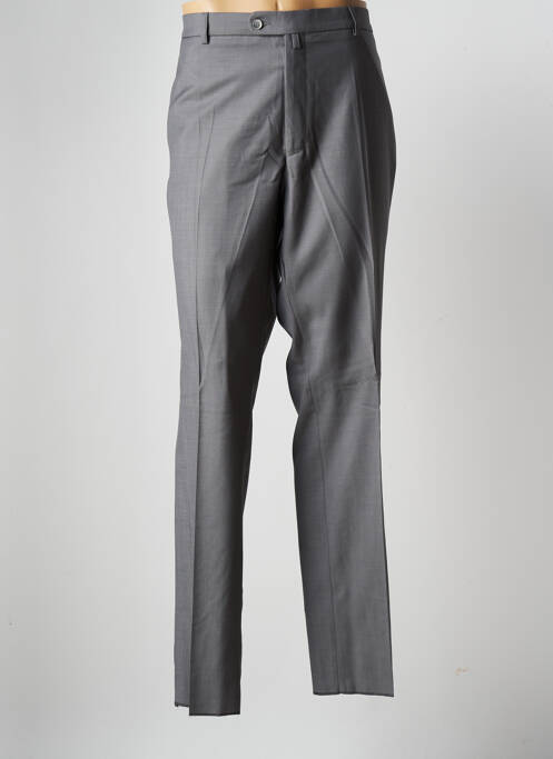 Pantalon drept țesătură melanj mărime normală gri HAROLD homme