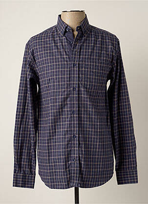 Cămașă cu mâneci lungi albastru DAMART bărbat