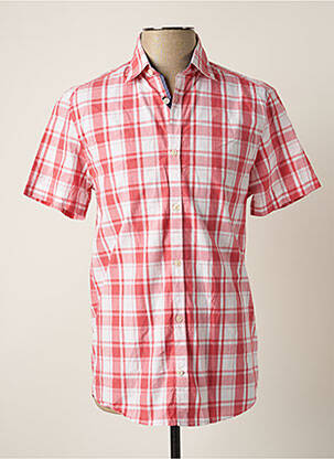 Cămașă cu mâneci scurte roz DAMART bărbat