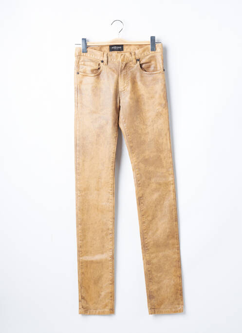 Blugi cu croială slim bej AZZARO femeie