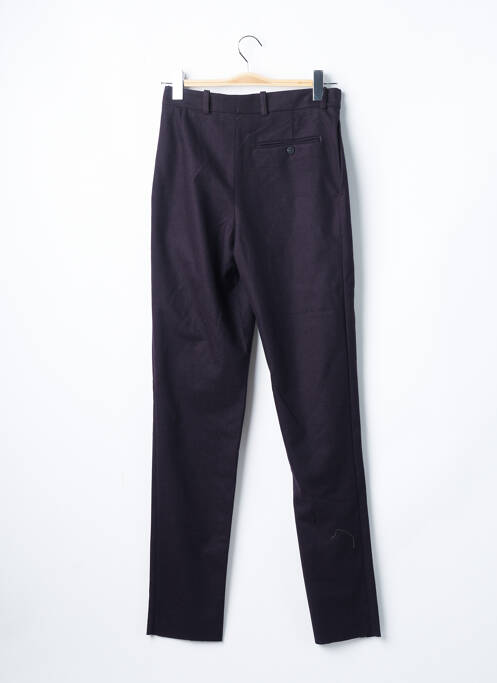 Pantalon drept croială morcov talie înaltă roșu AZZARO femme