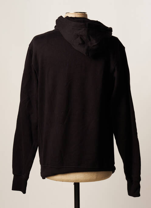 Hanorac cu glugă negru DEFEND bărbat