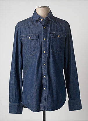 Cămașă cu mâneci lungi albastru RAW-7 bărbat