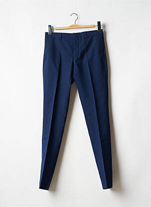 Pantalon slim țesătură poplin mărime normală albastru THE KOOPLES bărbat