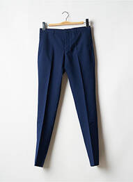 Pantalon slim țesătură poplin mărime normală albastru THE KOOPLES bărbat