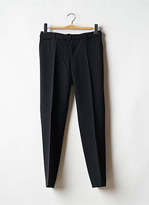 Pantalon slim țesătură poplin mărime normală negru THE KOOPLES bărbat