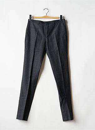Pantalon slim închidere cu fermoar sub clapetă cu cârlig mărime normală gri THE KOOPLES bărbat