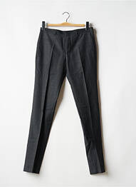Pantalon slim închidere cu fermoar sub clapetă cu cârlig mărime normală gri THE KOOPLES homme