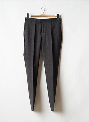 Pantalon slim închidere cu fermoar sub clapetă cu cârlig mărime normală gri THE KOOPLES bărbat