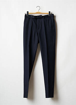 Pantalon slim țesătură poplin mărime normală albastru THE KOOPLES bărbat