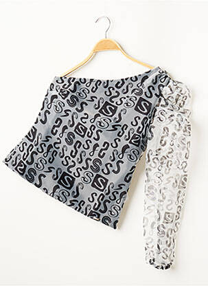 Top negru SALSA femeie