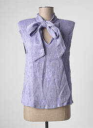 Top fără mâneci fără mâneci violet LAAGAM femme