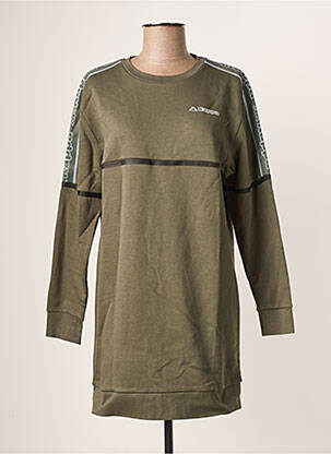 Rochie scurtă mâneci lungi mâneci lungi verde KAPPA femeie