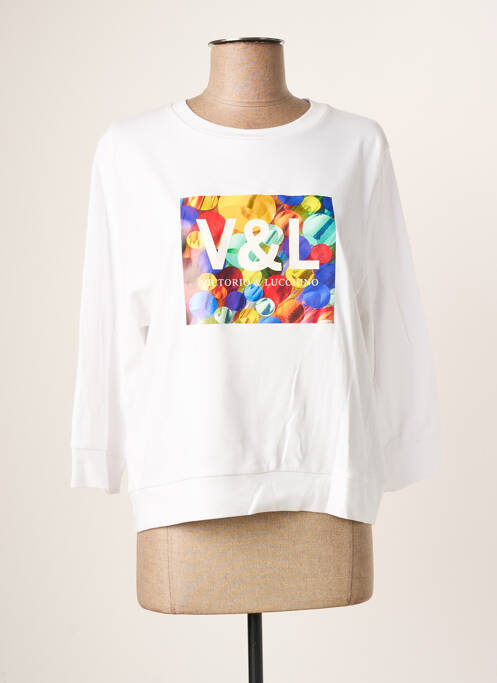 Hanorac alb VICTORIO & LUCCHINO femeie