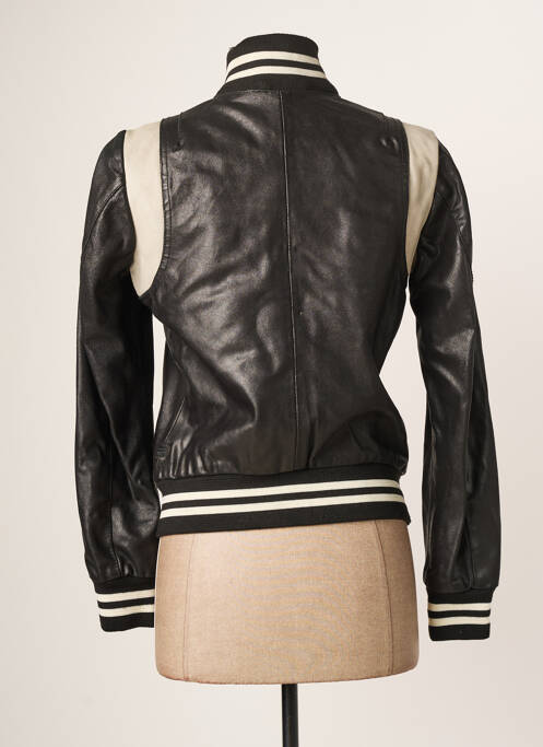 Geacă din piele negru G STAR femeie