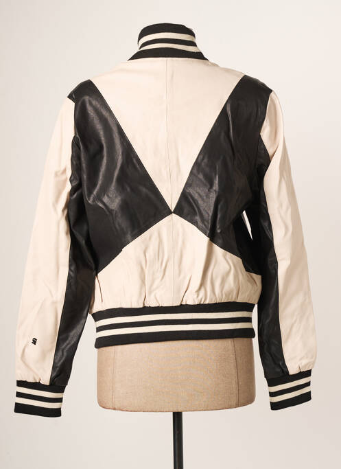 Geci din piele ecologică buzunare bej G STAR femme