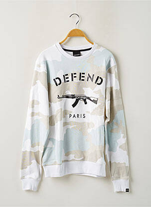 Hanorac alb DEFEND bărbat