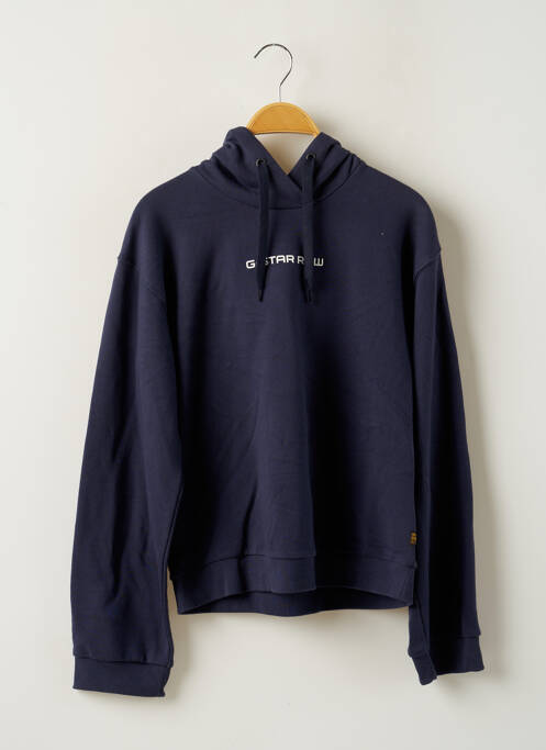 Hanorac cu glugă albastru G STAR femeie