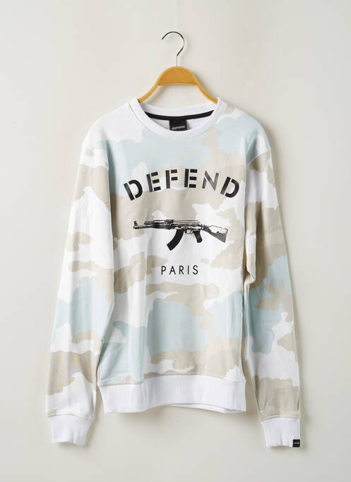 Hanorac alb DEFEND bărbat