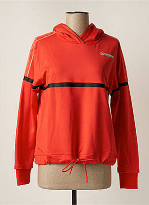 Hanorac cu glugă roșu KAPPA femeie