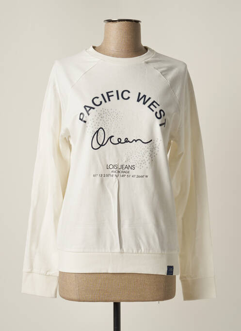 Hanorac alb LOIS femeie