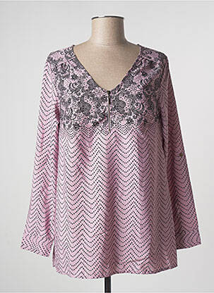 Bluză roz BLANCHEPORTE femeie