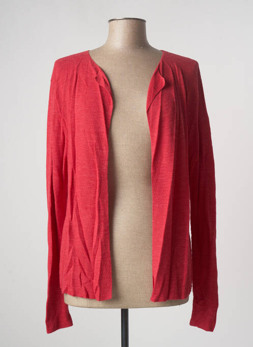 Vestă cu mâneci lungi roșu POLES femeie