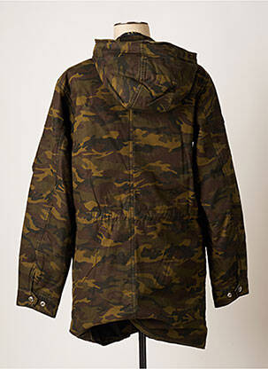Parka mâneci lungi fără glugă verde THE KOOPLES (SPORT) bărbat