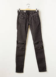 Blugi skinny elasticitate talie joasă gri G STAR femeie