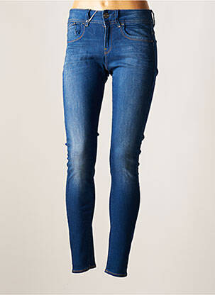 Blugi skinny elasticitate talie joasă albastru G STAR femeie