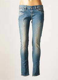 Blugi skinny elasticitate talie joasă albastru G STAR femme