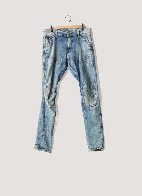 Blugi cu croială slim albastru RAW-7 bărbat