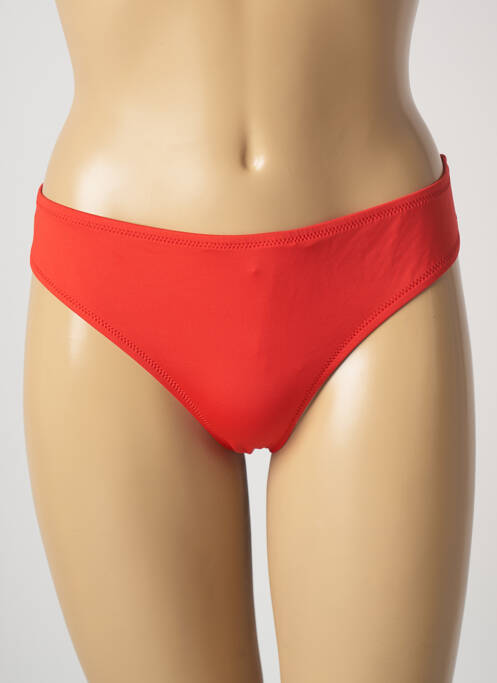 Chiloți de baie roșu PRINCESSE TAM-TAM femeie