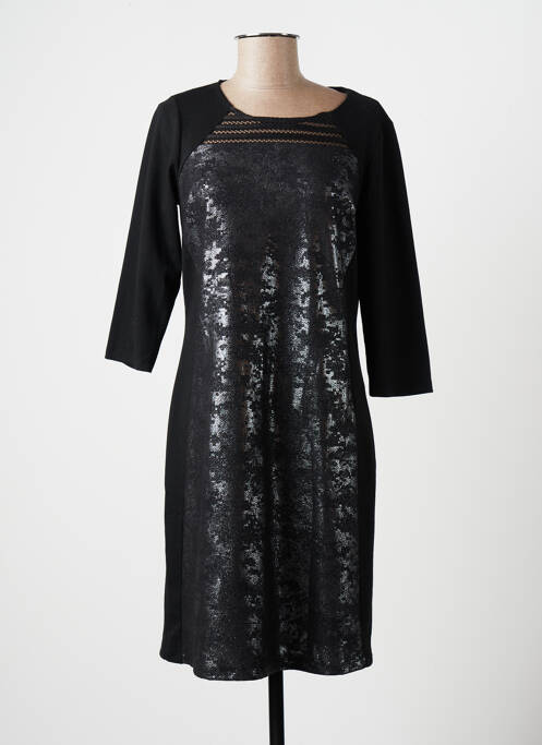 Rochie midi negru DIANE LAURY femeie