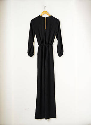 Salopetă-pantalon guler în v mâneci lungi negru TIFFOSI femeie