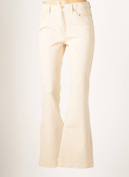 Blugi cu croială evazată bej TIFFOSI femeie