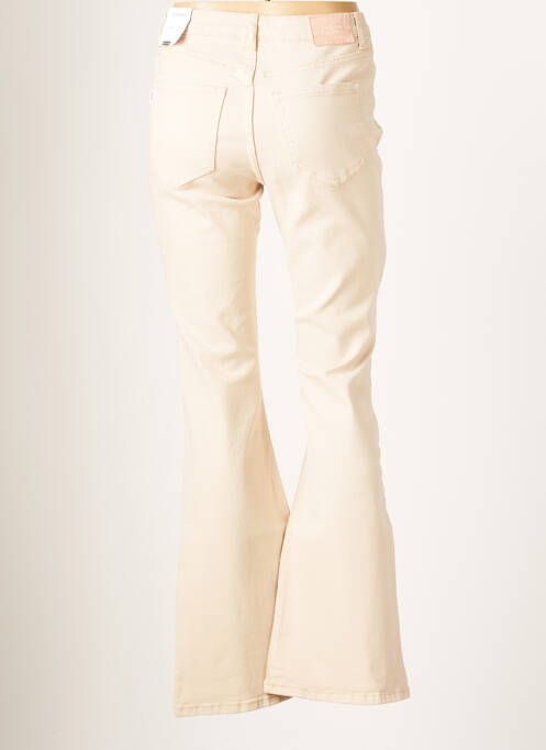 Blugi cu croială evazată bej TIFFOSI femeie