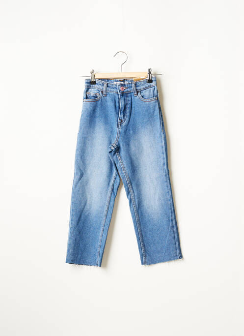 Blugi cu croială dreaptă albastru TIFFOSI fată