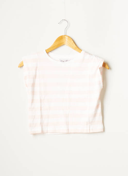 Tricou roz TIFFOSI fată