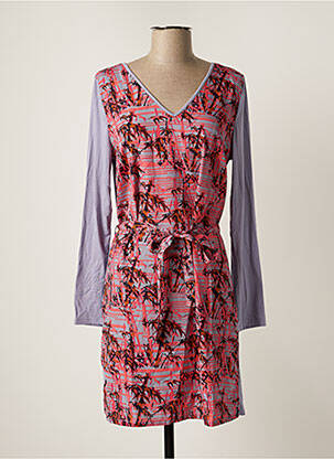 Rochie scurtă mâneci lungi mâneci lungi violet LA FIANCEE DU MEKONG femeie