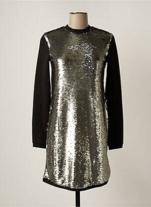 Rochie midi negru TRUSSARDI JEANS fată