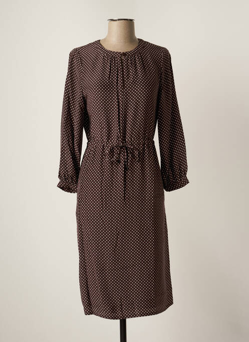 Rochie midi maro COMPTOIR DES COTONNIERS femeie