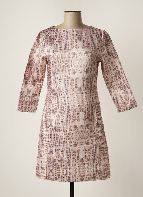 Rochie scurtă bej VICTORIO & LUCCHINO femeie