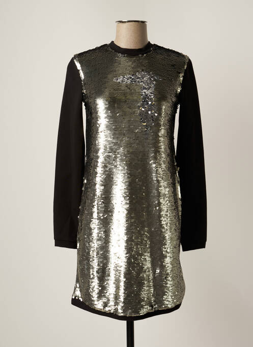 Rochie midi negru TRUSSARDI JEANS fată