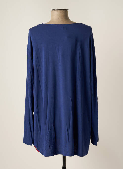 Tunică mâneci lungi albastru ELENA MIRO femeie