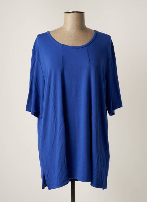 Tunică mâneci scurte albastru ELENA MIRO femeie